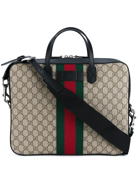 gucci mens briefcases|gucci men laptop bag.